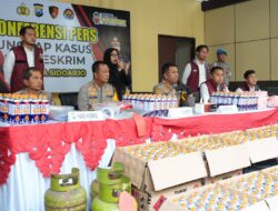 Polresta Sidoarjo Bongkar Praktik Oplos LPG Subsidi ke Gas Portabel, Raup Omzet Puluhan Juta per Bulan