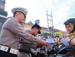 Safari Kamseltibcar Lantas, Polres Jember Edukasi Masyarakat Soal Titik Blackspot