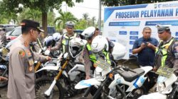 Kapolresta Banyuwangi,Cek Kesiapan Kendaraan Dinas untuk Operasi Ketupat Semeru 2026.