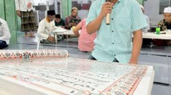 Warga Binaan Lapas Banyuwangi Rampungkan Penulisan Al-Qur’an Raksasa, Jadi Sarana Tadarus Ramadhan
