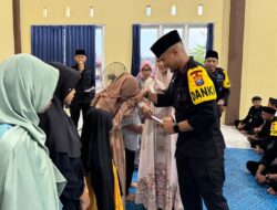 Brimob Banyuwangi Berbagi di Bulan Ramadhan, Santuni Anak Yatim dan Bagikan Takjil
