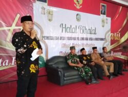 Halal Bihalal Jadi Momentum Penguatan Pemerintah Desa, Gaungkan Semangat “Holopis Kuntul Baris”