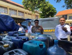 Tegas! Polresta Banyuwangi Bongkar Mafia BBM, Tujuh Tersangka Ditangkap