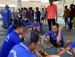 “Hangatnya Iduladha di Lapas Banyuwangi, Ratusan Warga Binaan Kompak Nyate Bareng”